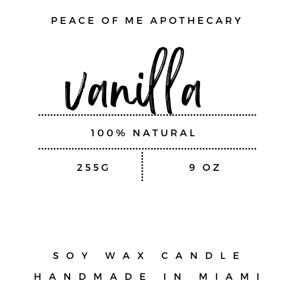 Vanilla Artisan Soy Candle