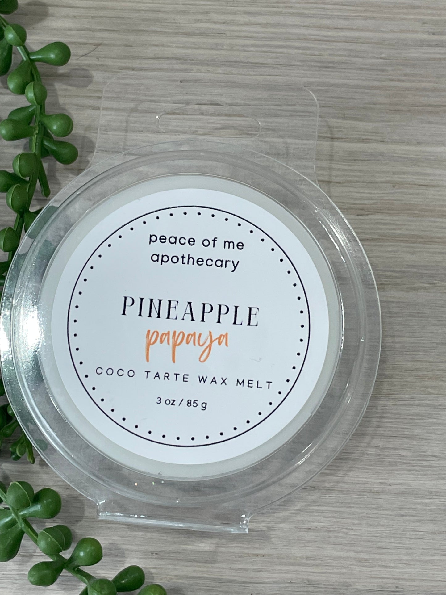 PINEAPPLE PAPAYA COCO TART LUXURY WAX MELT