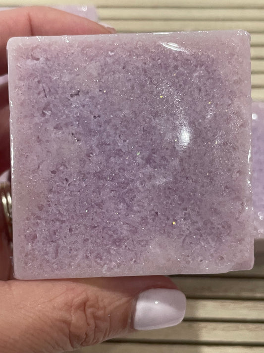 Lavender + Amethyst Sugar Scrub Bar