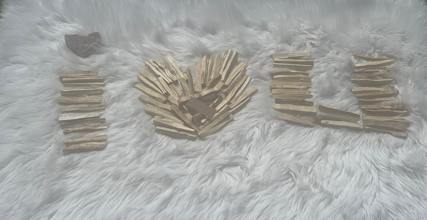 PALO SANTO + SELENITE SPIRITUAL CLEANSE BUNDLE