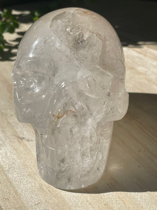 Clear Quartz Skull Large