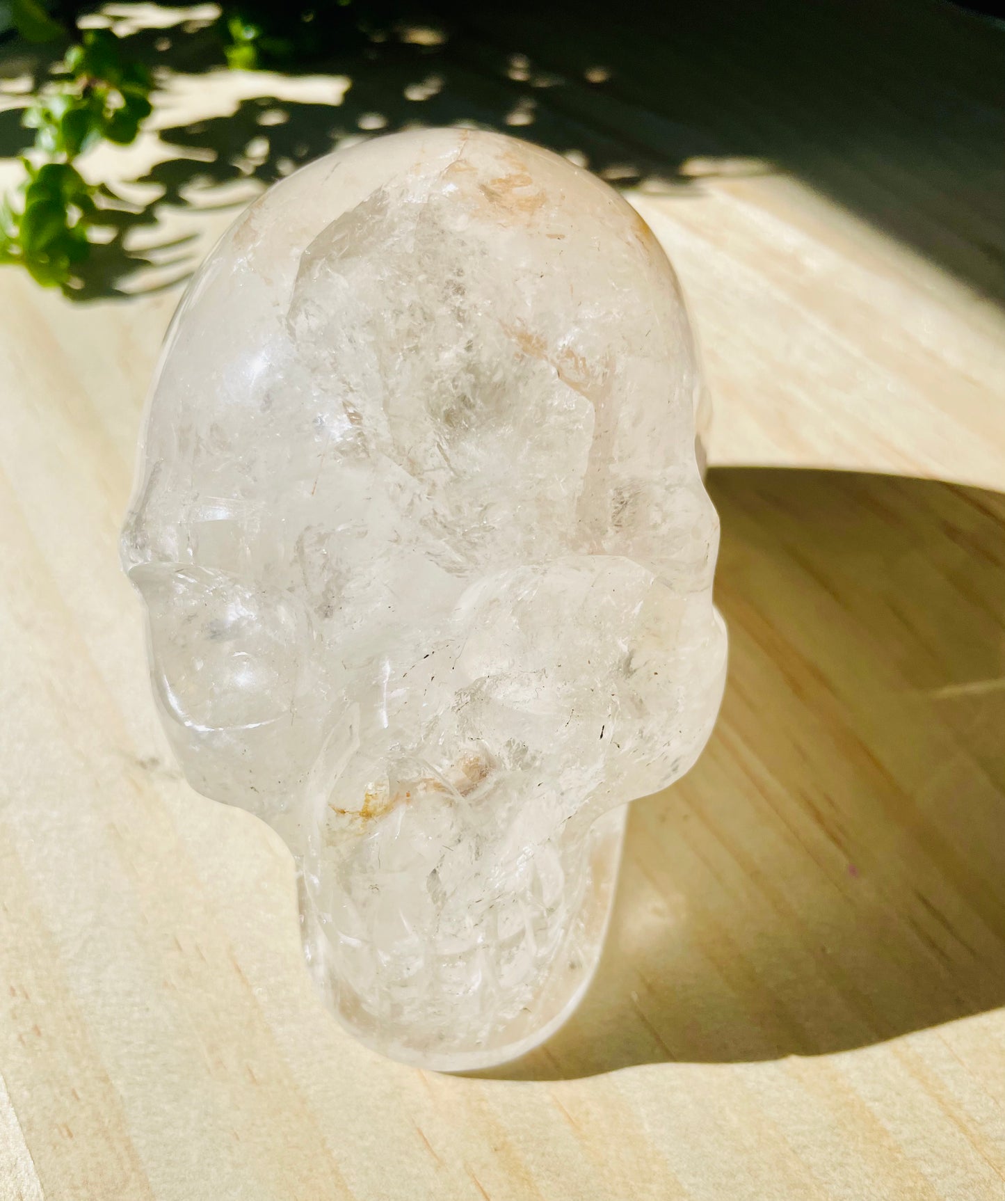 Clear Quartz Skull Large